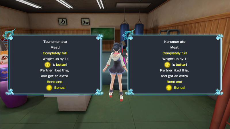 Every little interaction with your Digimon causes things like this to happen.